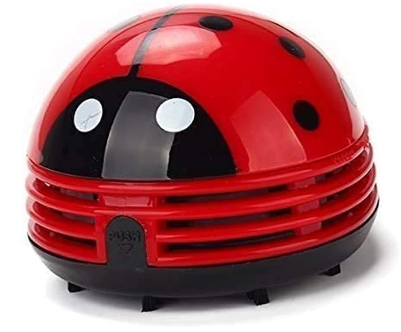 E ECSEM Cute Cartoon desktop crumb vacuum