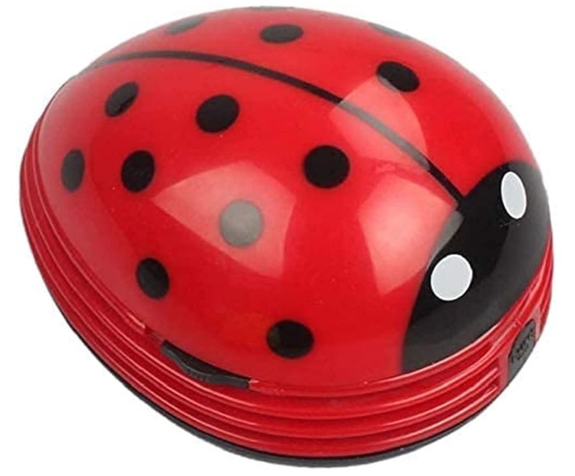 E ECSEM Cute Cartoon office desk vacuum