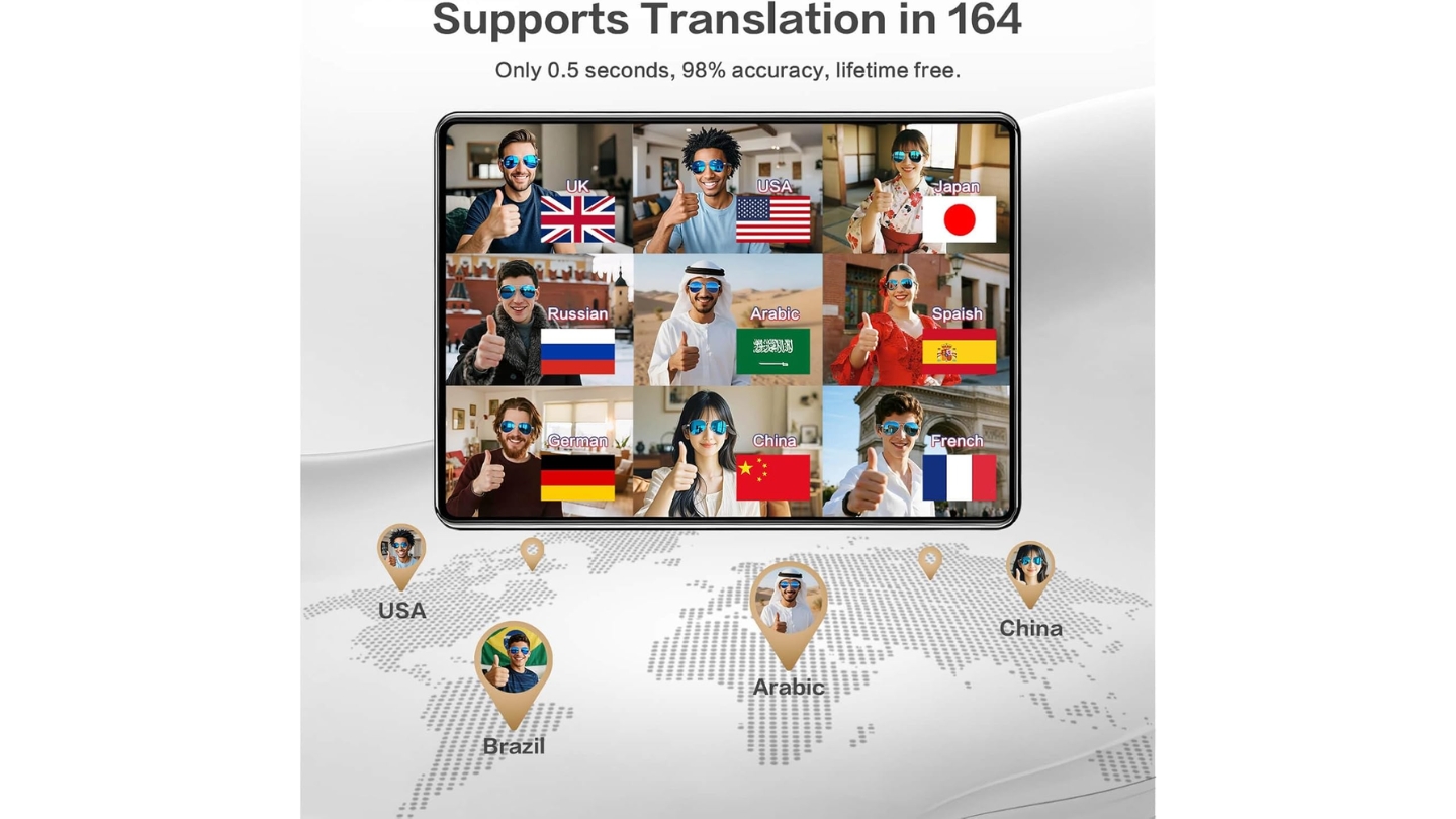 EarlySincere AI translation smart glasses