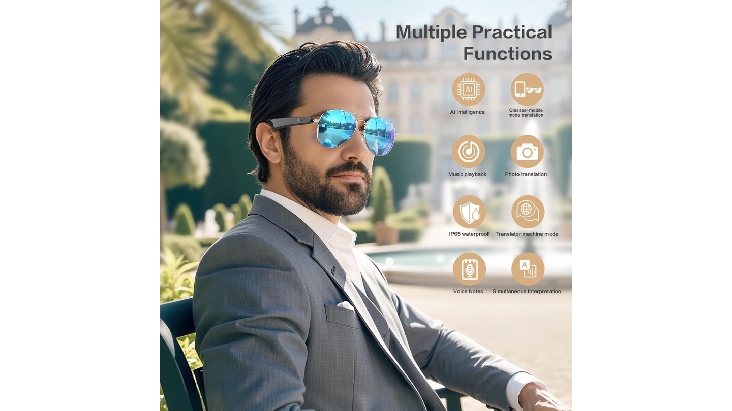 EarlySincere AI wearable glasses GPS navigation