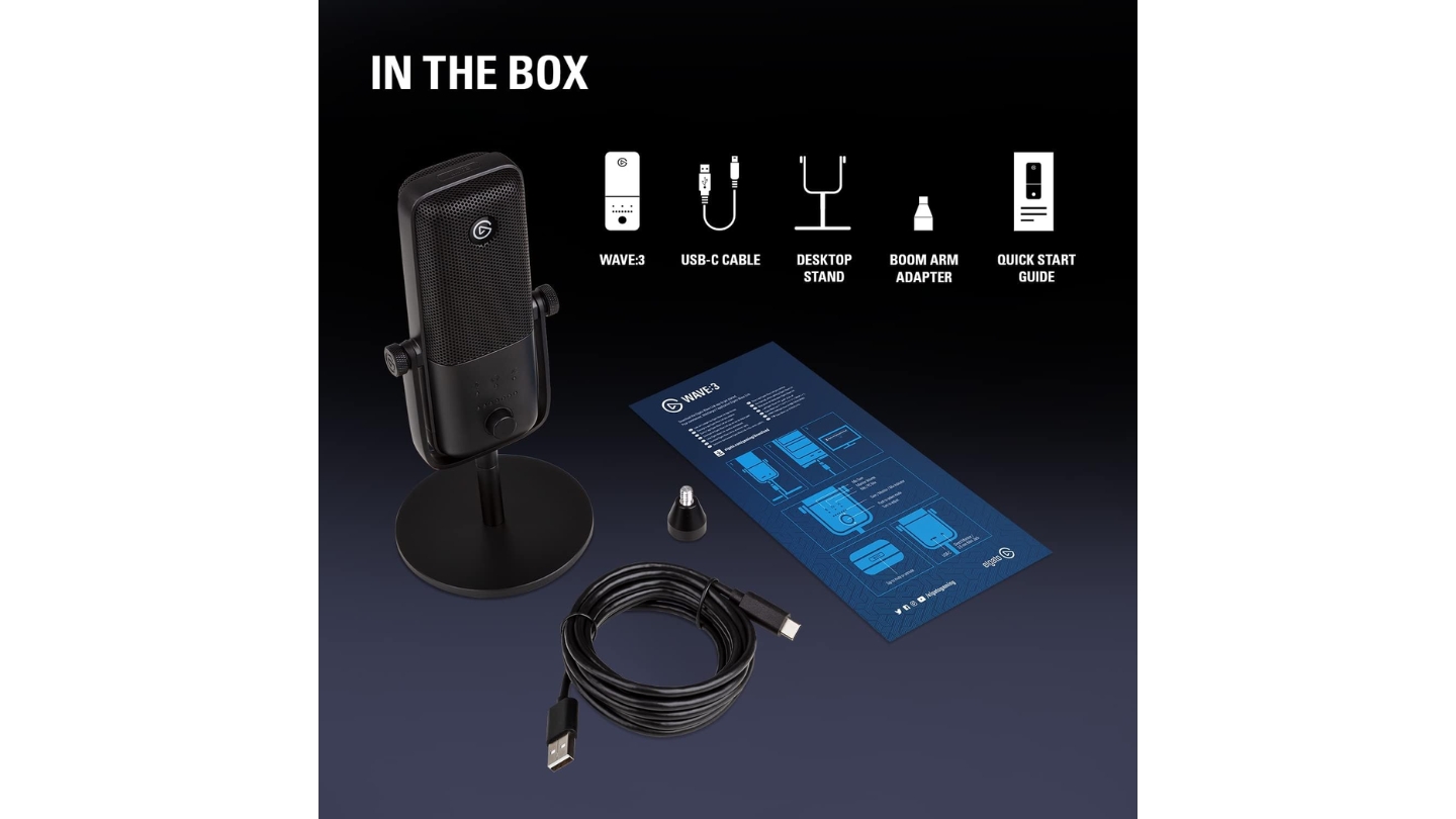 Elgato Wave:3 podcast mic USB