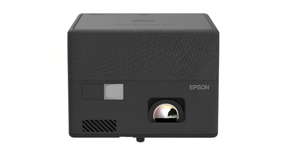 Epson EpiqVision Mini EF12 projector with fire stick