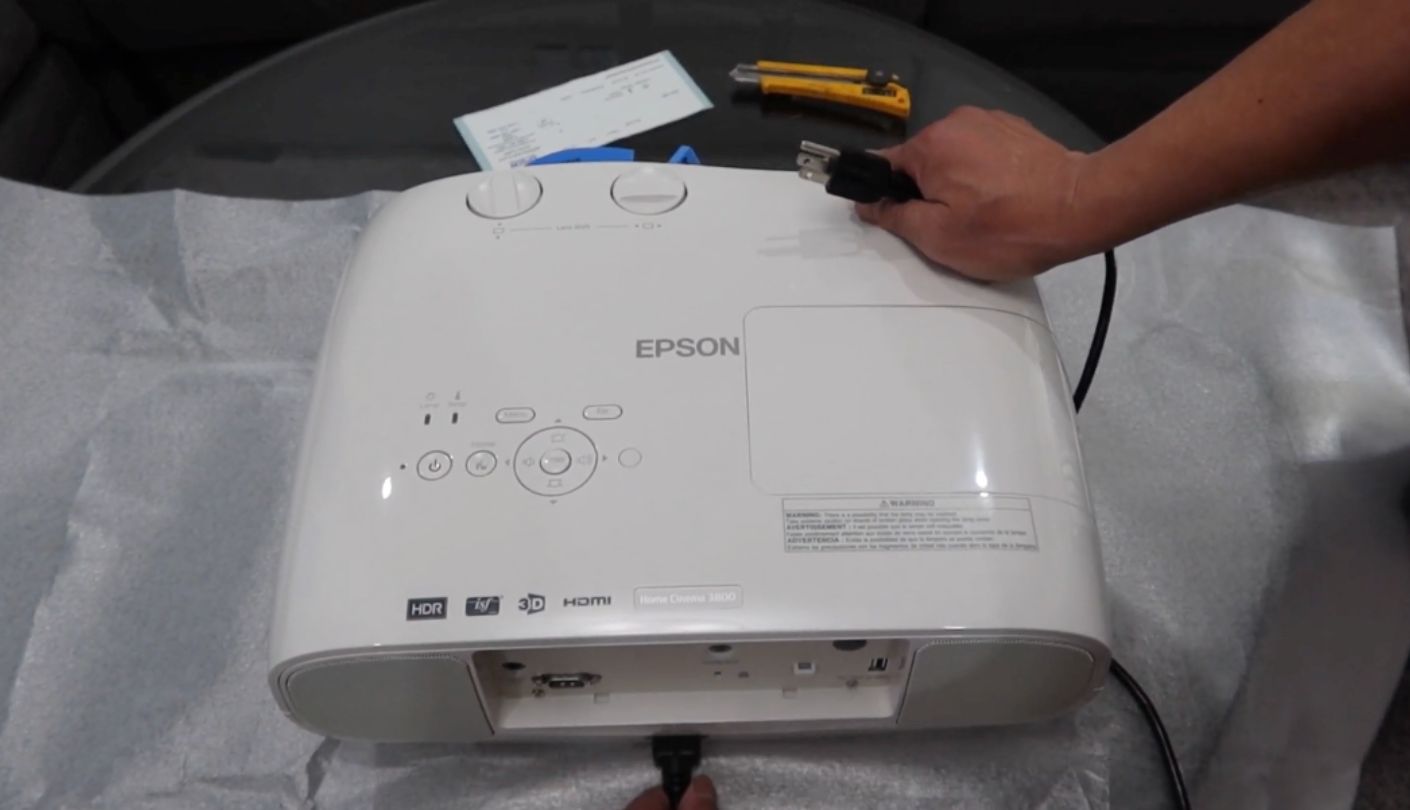 Epson Home Cinema 3800 high ambient light rejection projector