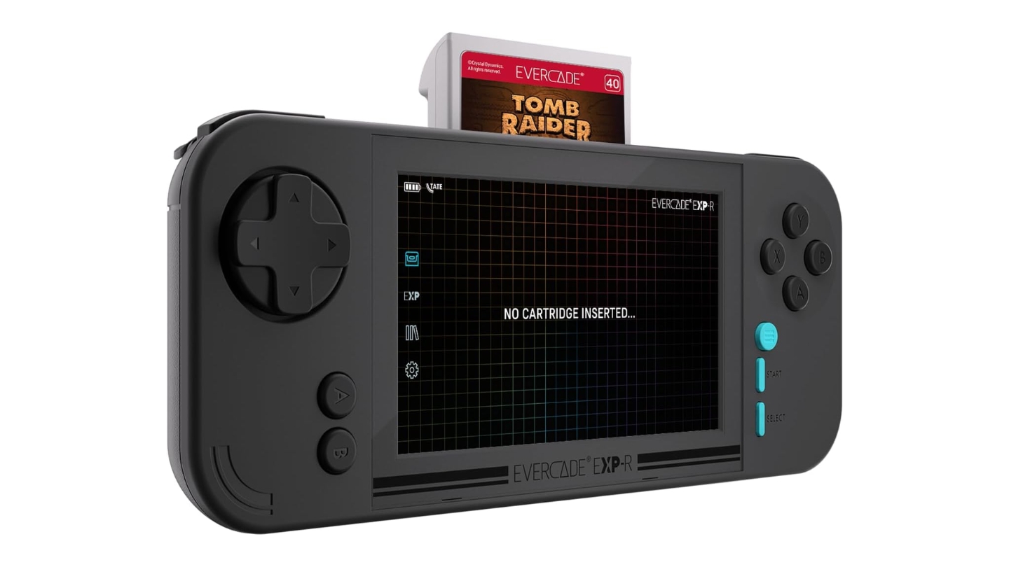 Evercade EXP-R handheld retro gaming console