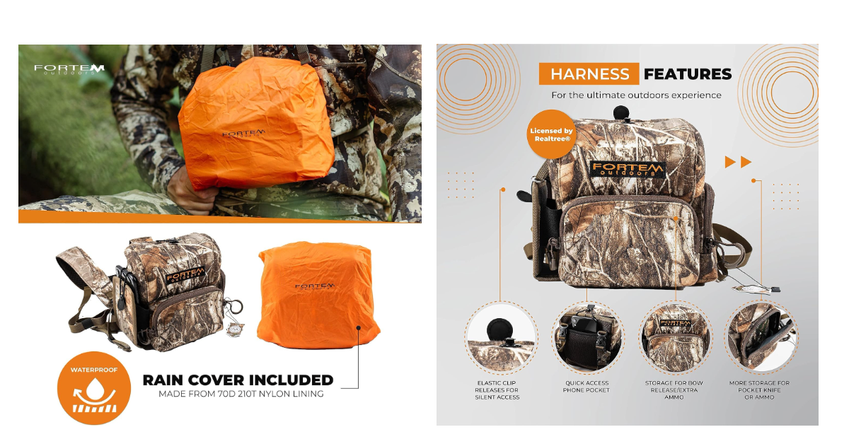 FORTEM  hunting binocular harness