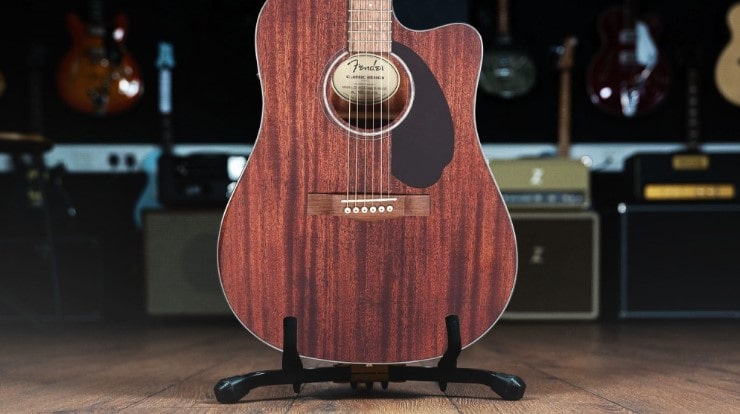 Fender CD-60SCE Guitare folk moins de 1000 euros