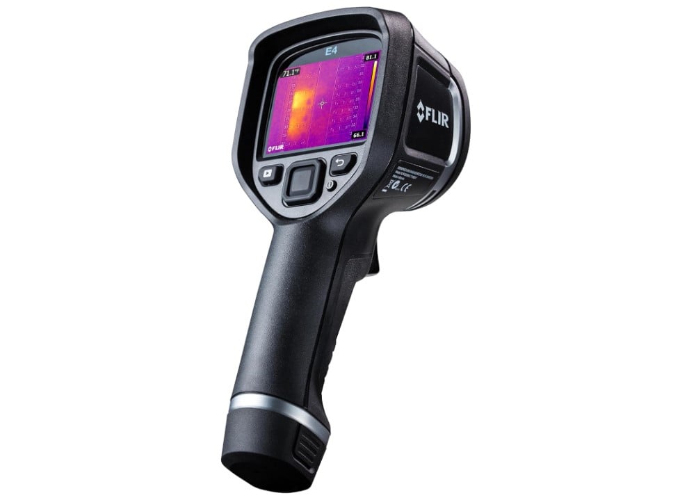 FLIR E4 infrared camera for detecting moisture