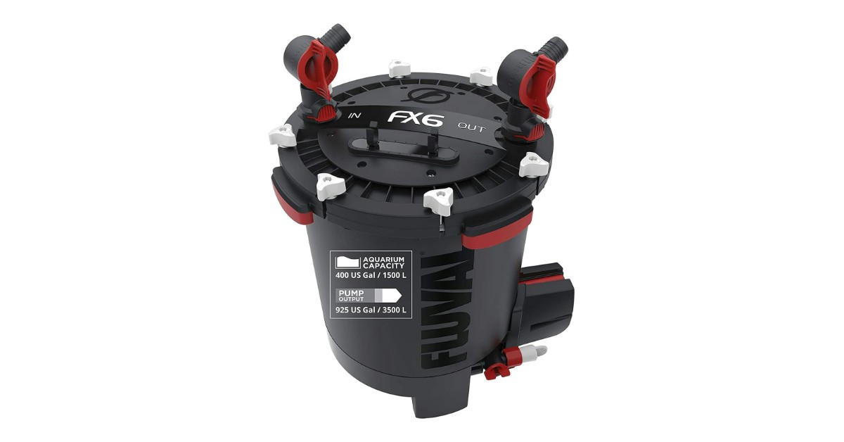 Fluval FX6 Canister turtle tank filter