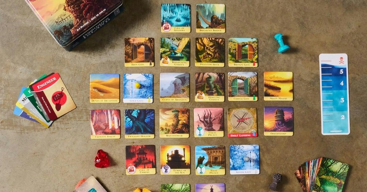 Forbidden Island cheap board games under 20 dollars
