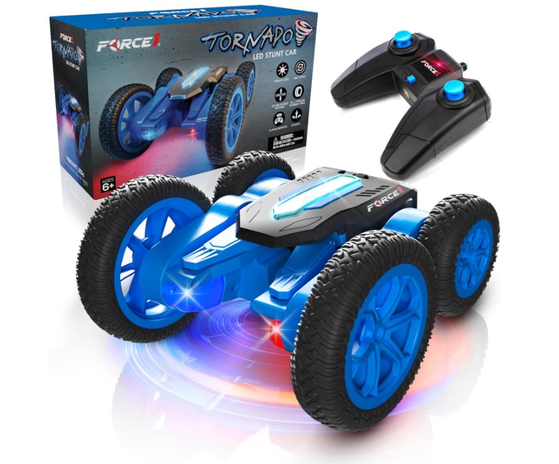 Force1 Tornado Blue LED RC toy for kids