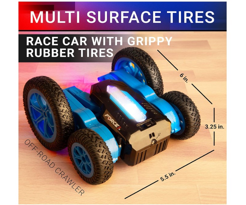 Force1 Tornado Blue LED remote control car