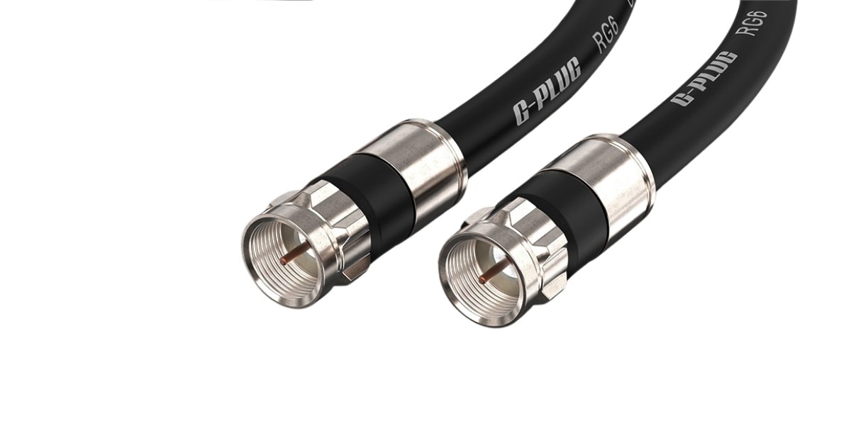 G-PLUG RG6 coax cable for high speed internet