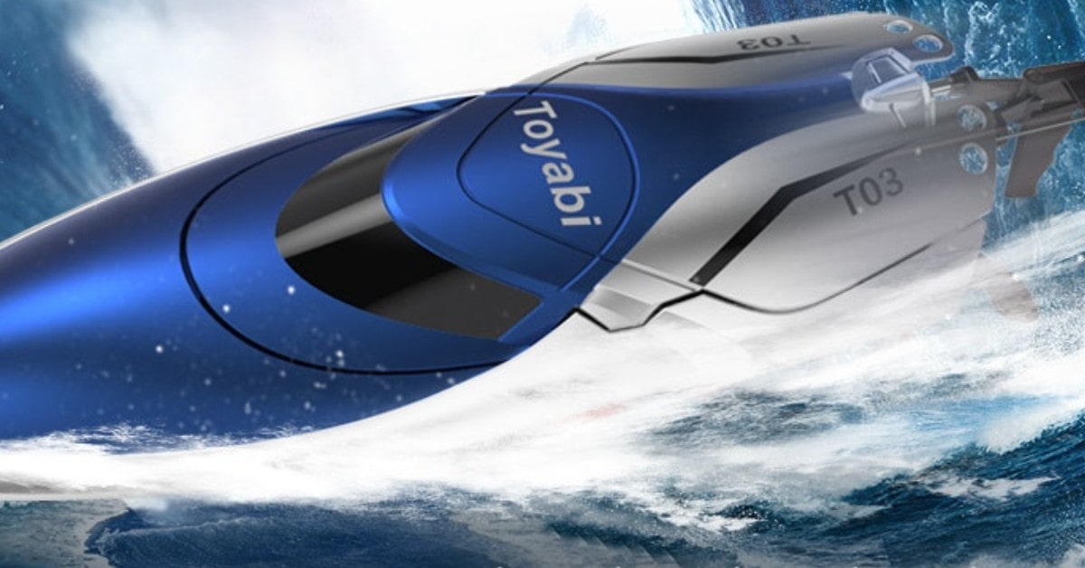 Gizmovine remote control boat for lake