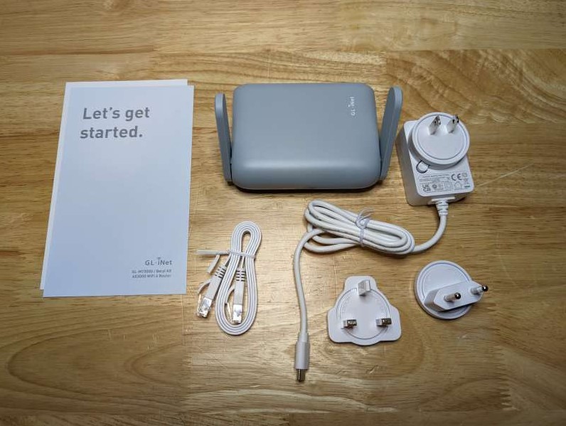 GL.iNet Beryl AX (GL-MT3000) VPN travel router