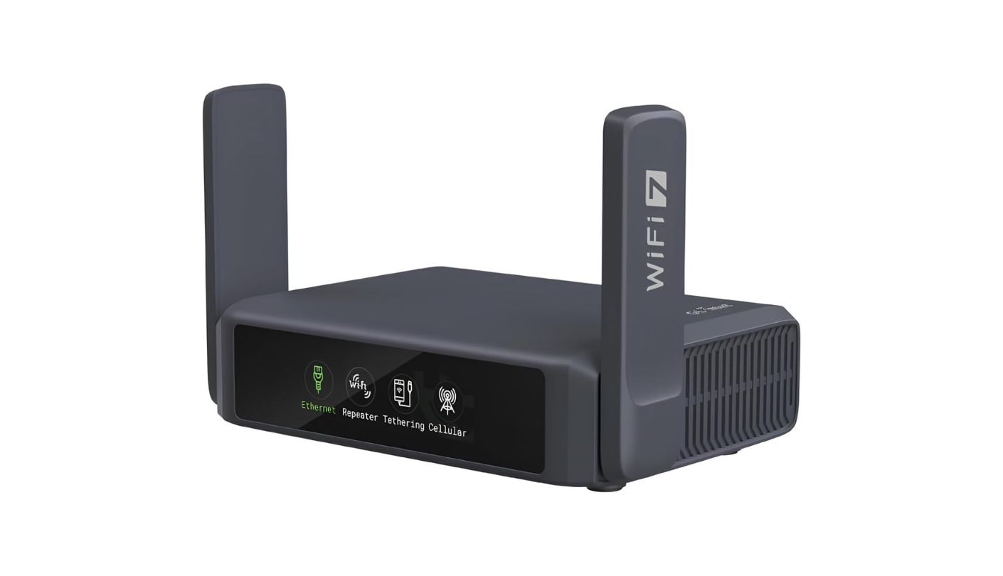 GL.iNet Slate 7 (GL-BE3600) portable router for cruise ship wifi