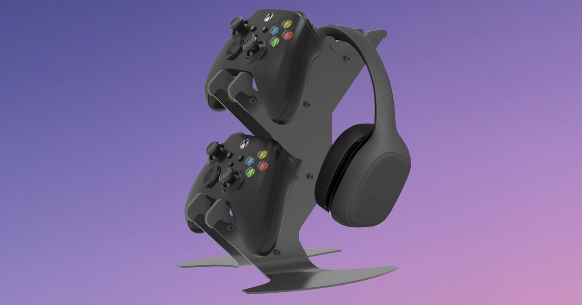 Game Controller Stand for Xbox and Headphone Holder