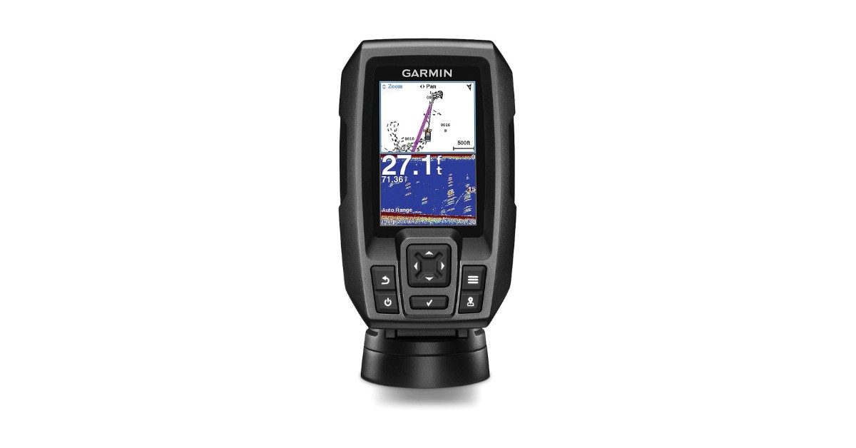 Garmin Striker 4 top-rated fish finder for kayaks