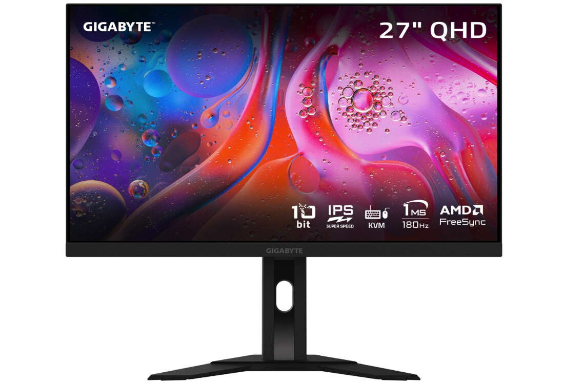GIGABYTE M27Q budget-friendly WQHD monitor
