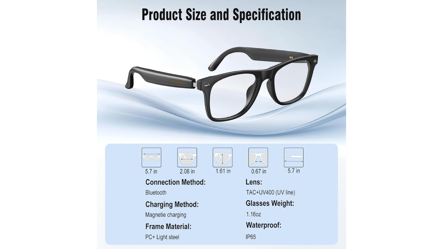 Giwbeiv AI smart glasses language translator