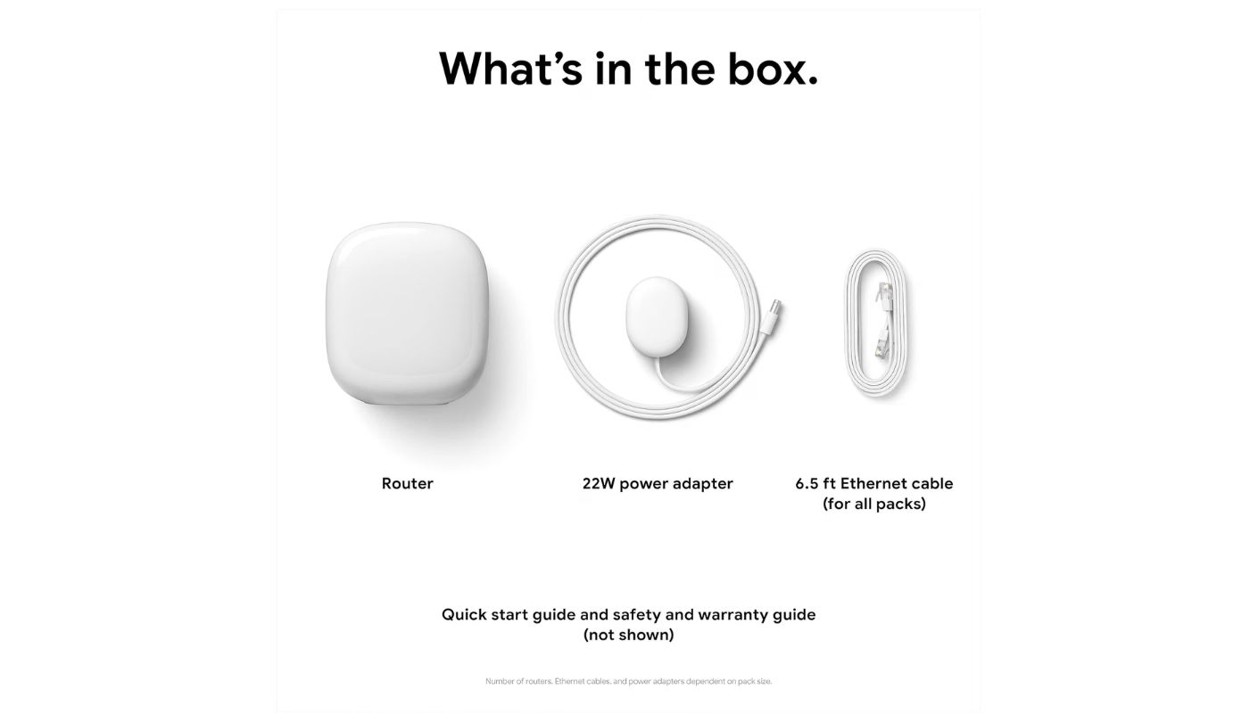 Google Nest Wifi Pro router for weak signal