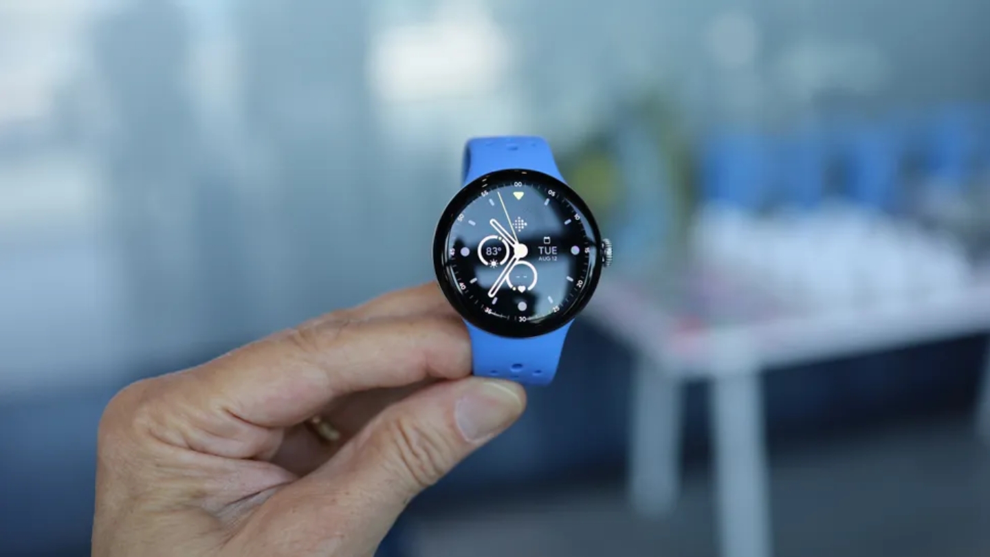 Google Pixel Watch 4 smartwatch that works with Android phone