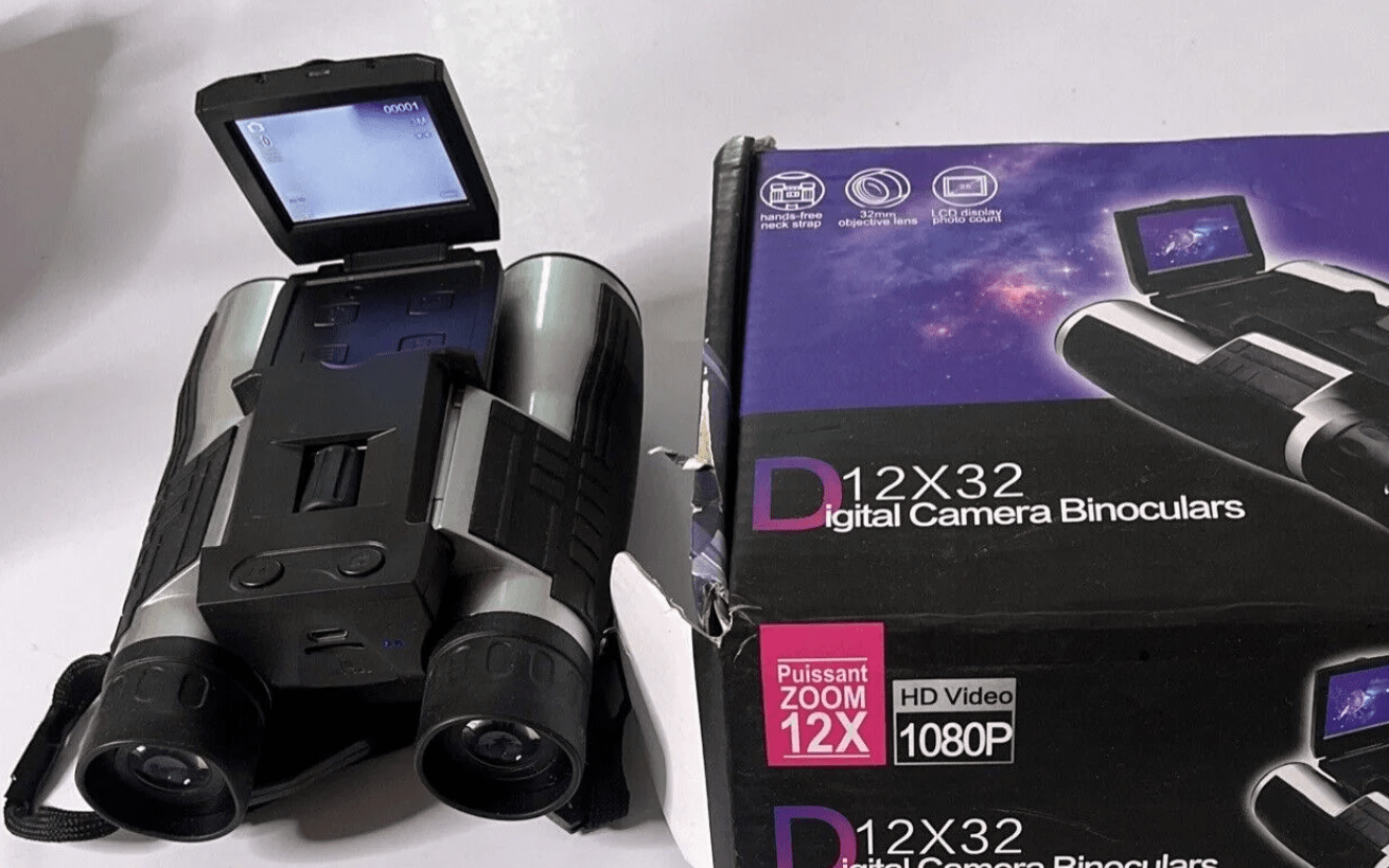 GordVE HD 12x32 Digital best camera binoculars