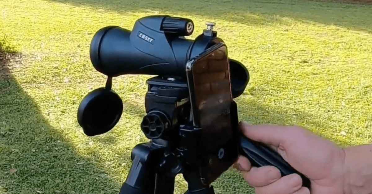 Gosky Piper 12x55 top monocular telescope