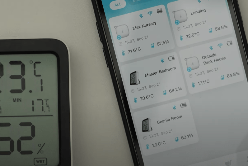 Govee Meter H5075 thermo hygrometer sensor