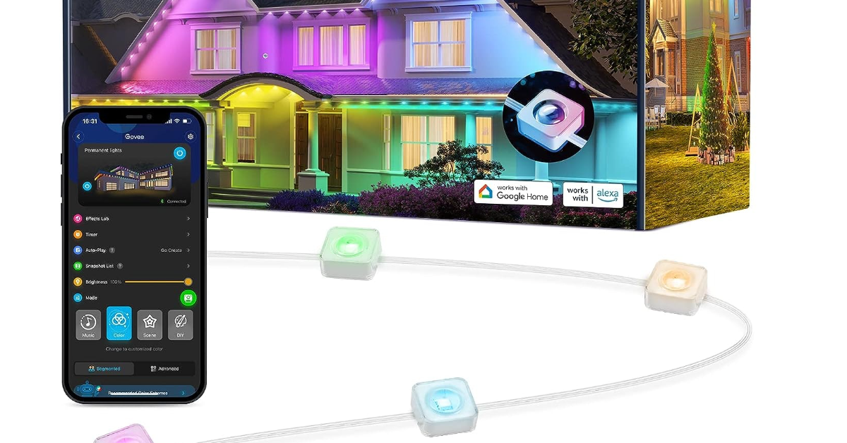 Govee Permanent Outdoor Lights best lights for halloween