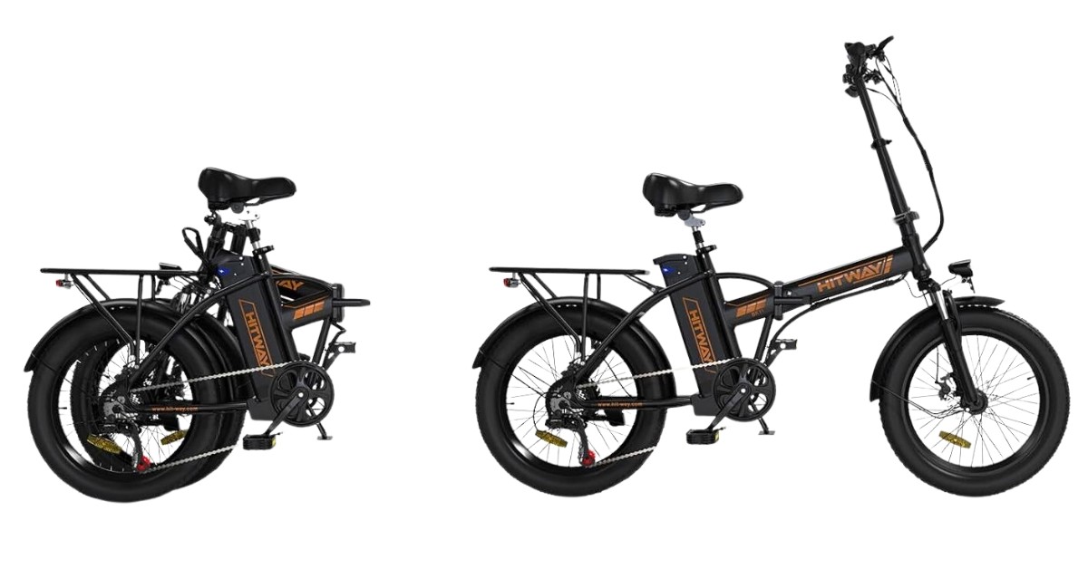 HITWAY E Bike ‎BK11 vélo pliable pour poids lourd