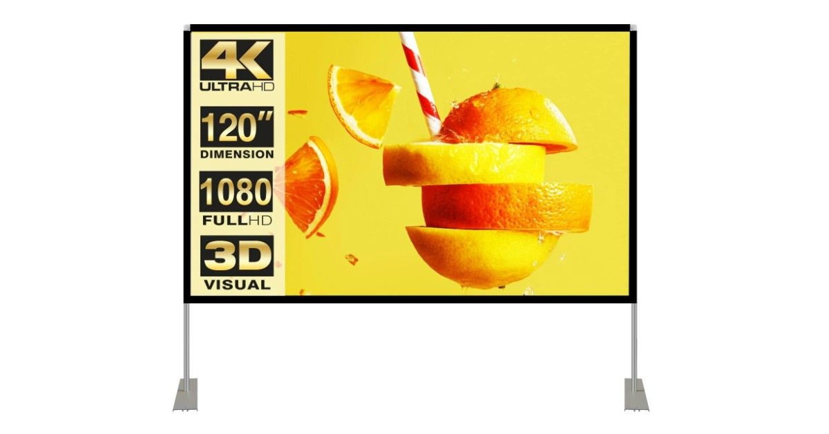 HOIN best portable projector screen