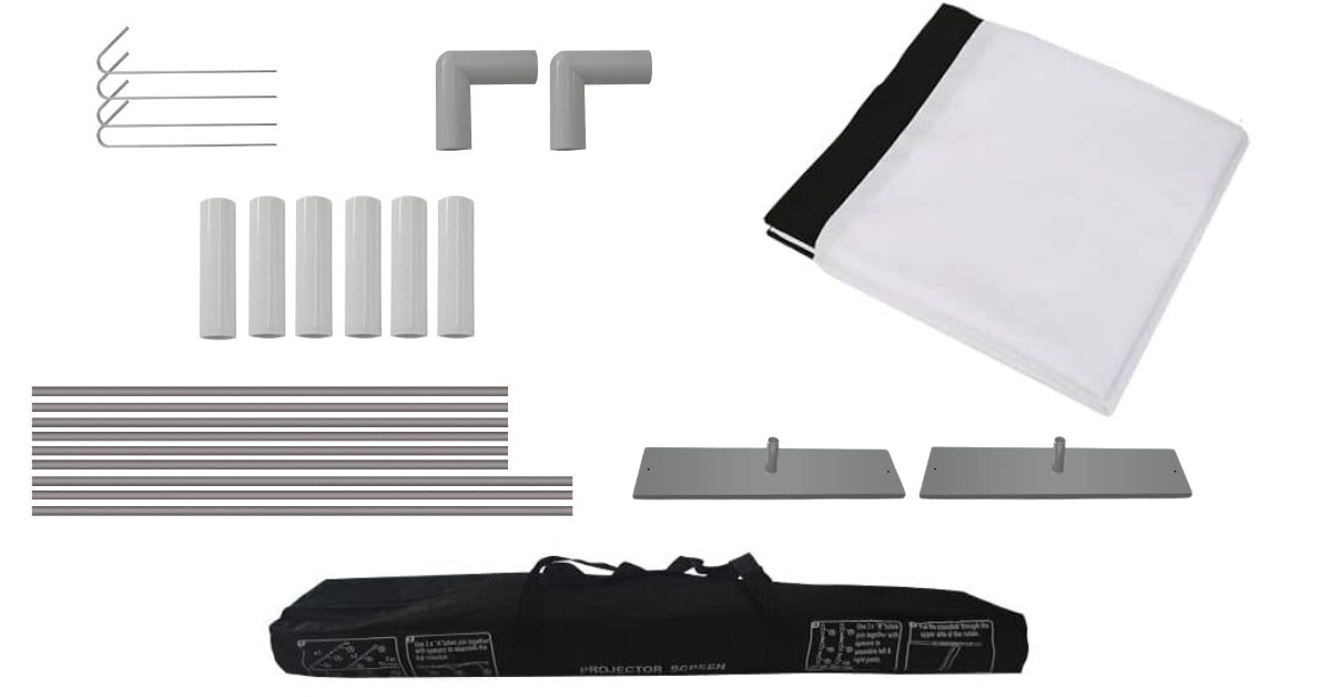 HOIN best portable projector screens