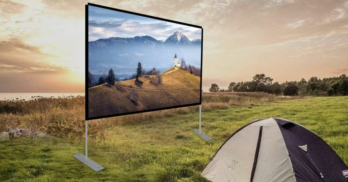 HOIN best portable screen for projector