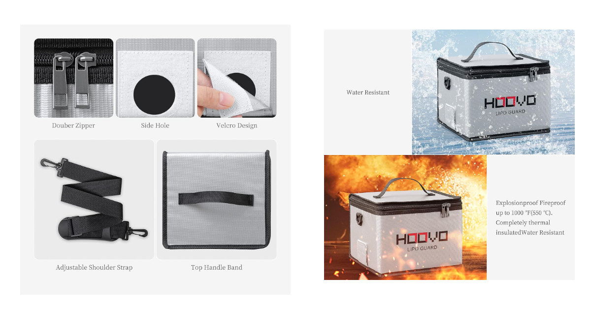 Sac de charge HOOVO lipo