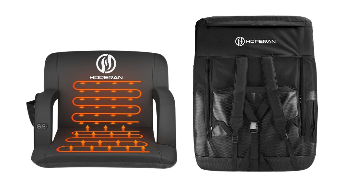 HOPERAN 2pcs Heated Stadium Seats