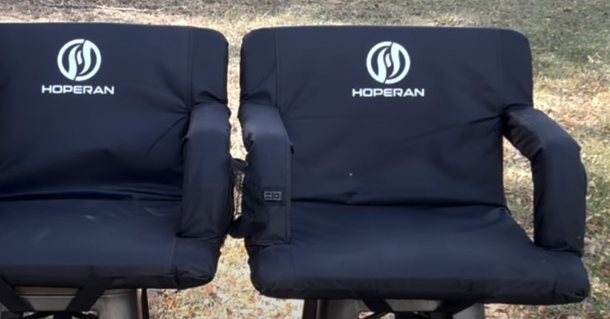 HOPERAN heated bleacher chair