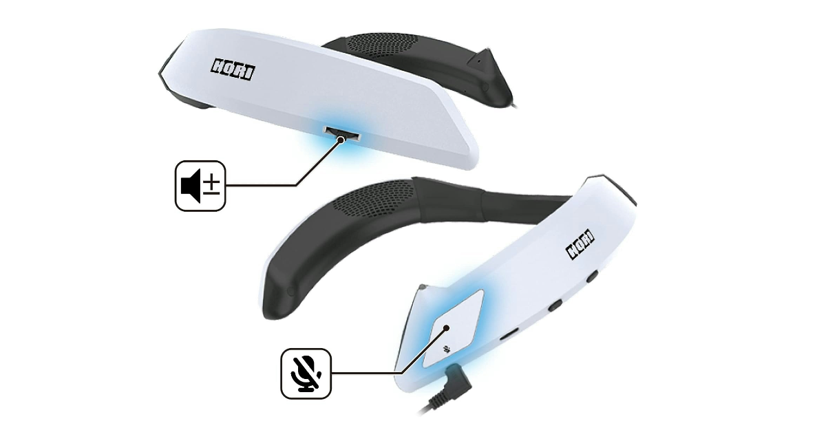 HORI 3D Surround Gaming Neckset meilleur système sonore pour ps5