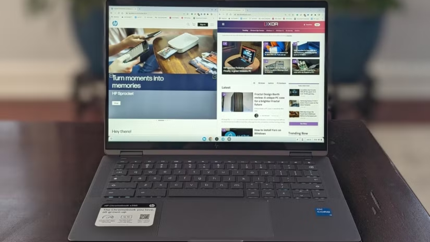 HP Chromebook Plus x360 budget Chromebook 2026