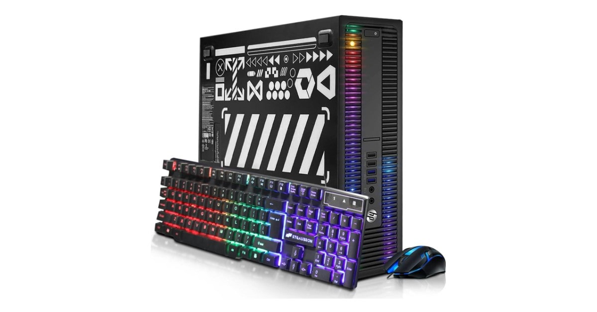 HP RGB 6500 Gaming Desktop Computer
