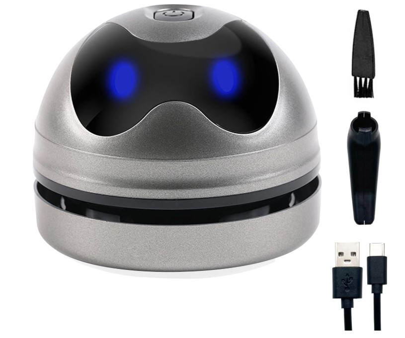 Hallocool portable desk vacuum cleaner