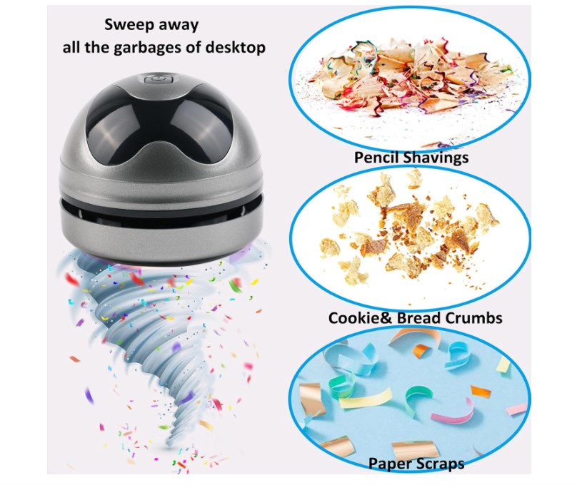 Hallocool desktop vacuum cleaner