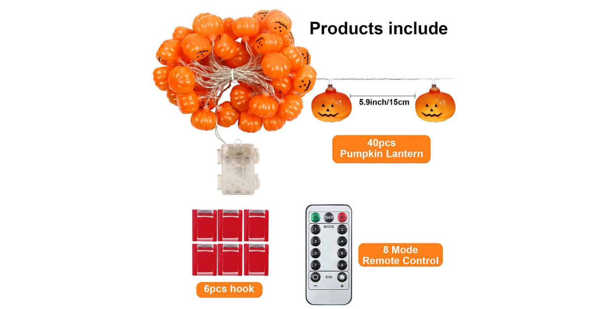  LED Pumpkin best lights for halloween 