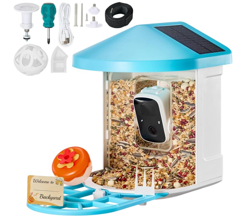 Happybuy bird watching camera feeder