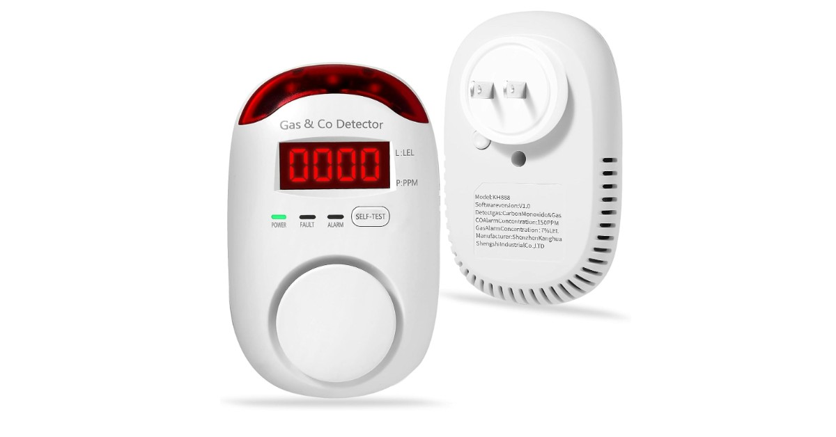 Hembisen Combination Gas & Carbon Monoxide Detectors