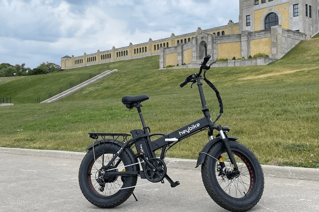 Heybike Mars best folding bike for heavy rider