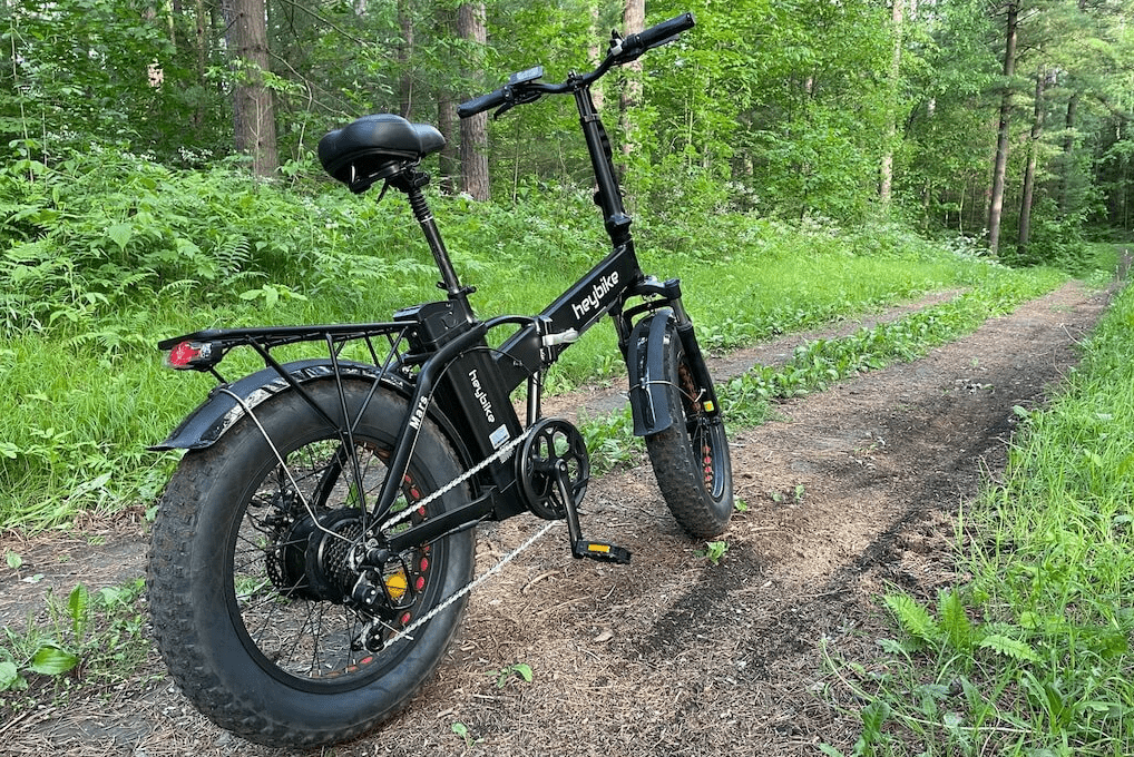 Heybike Mars e bike for food delivery