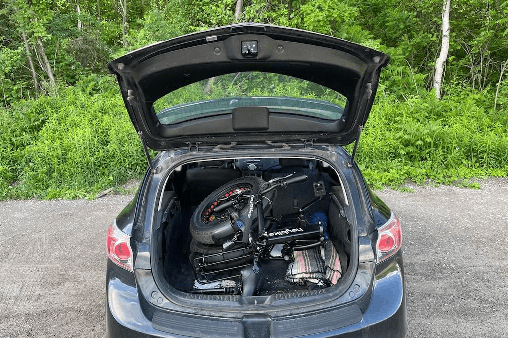 Heybike Mars electric bike for delivery job