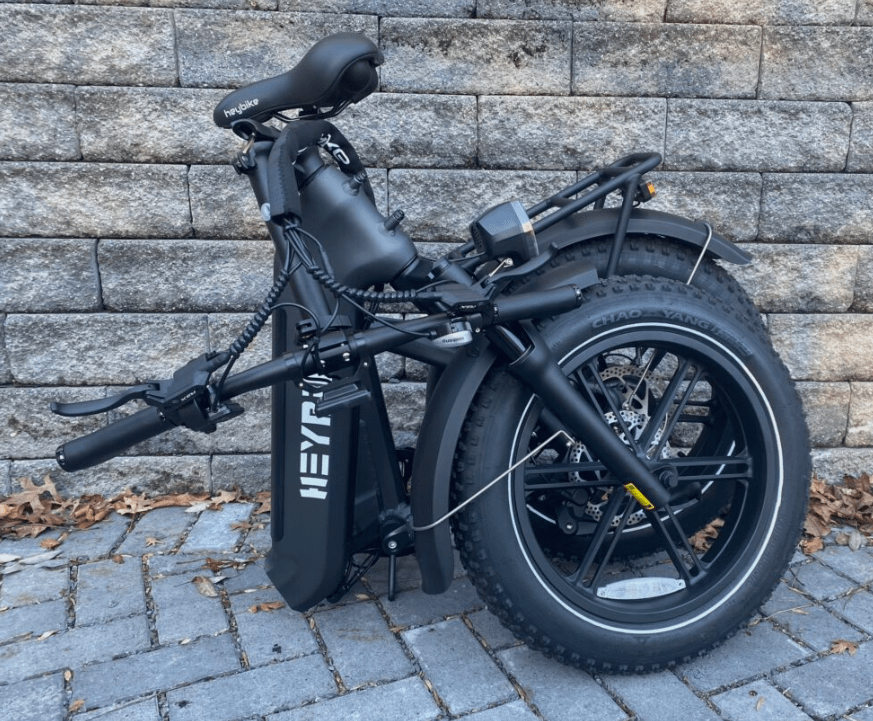 Heybike Ranger folding bikes for heavy riders uk