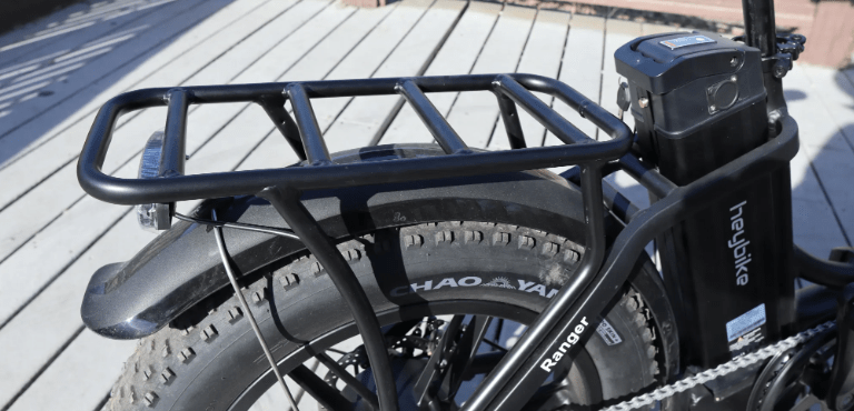 Heybike Ranger electric bike with seat for child