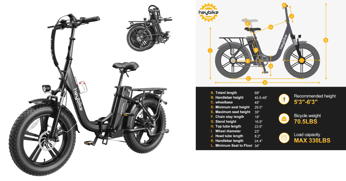 Best Folding Bike for Heavy Rider of 2023 Folding Bike for Big Guys